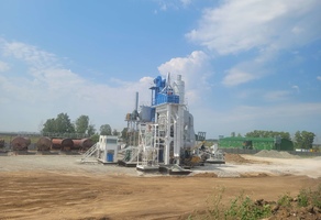 Асфальтобетонный завод CL-1500-N (Новосибирск)